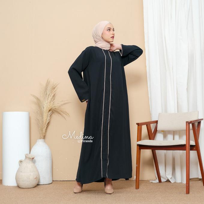 Firanda Abaya Turkey / Abaya Dress Turki / Abaya Basic Medina Busui
