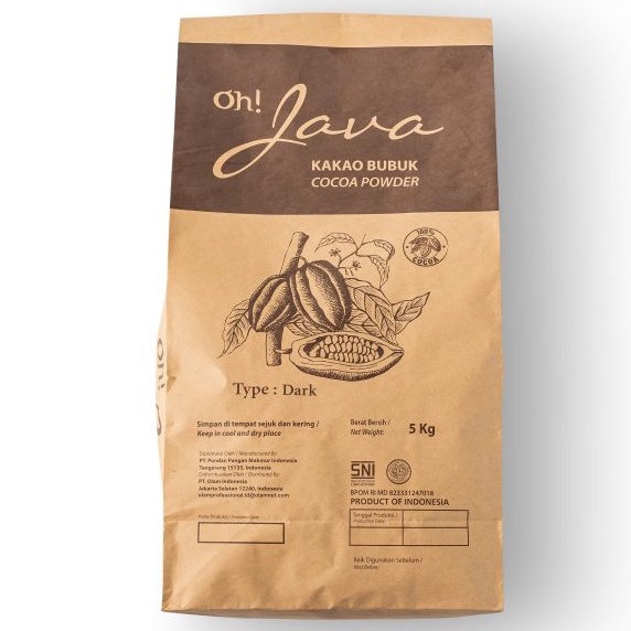 

Pasti murah Oh Java Coklat Bubuk Dark 1kg - REPACK 84