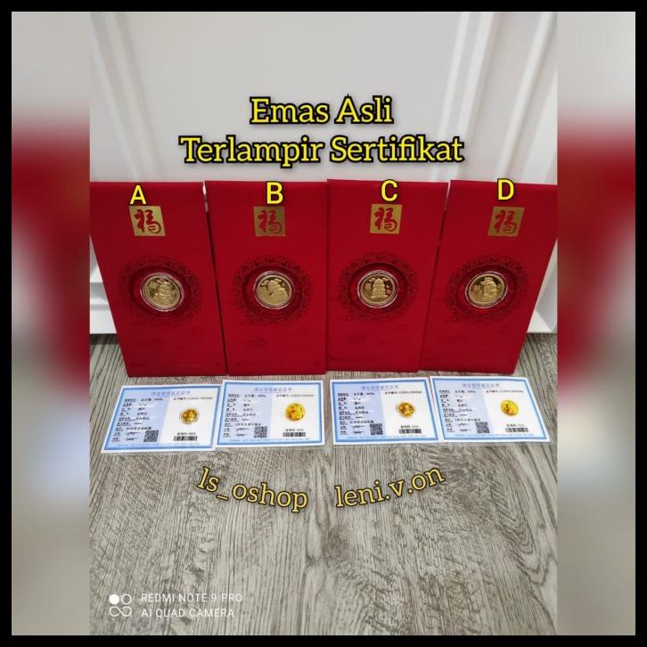 

Angpao Emas Imlek 2023 Kelinci Red Pocket Sincia Ampau Tahun Baru