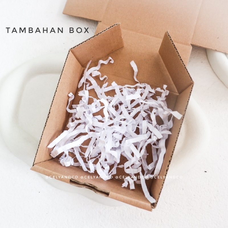 

TAMBAH BOX + Buble Wrap