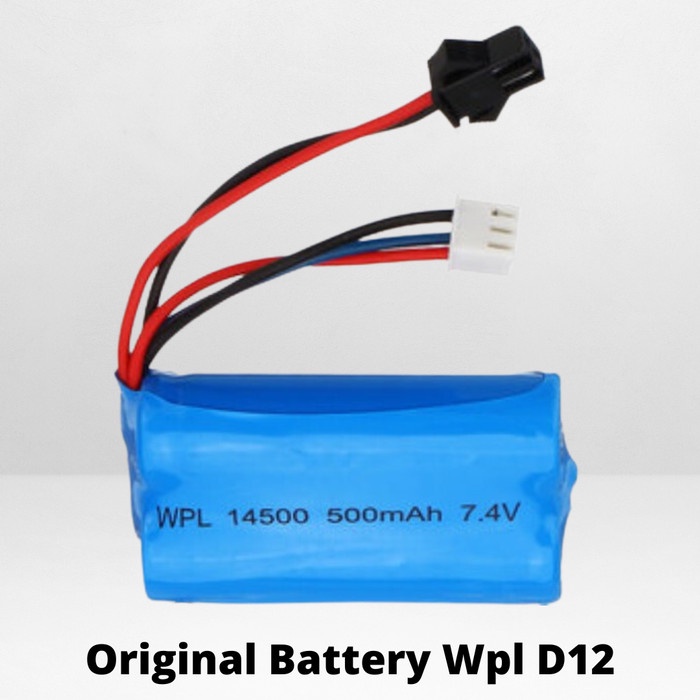 Rc Car Wpl D12 Original Battery / Baterai Wpl B16 B36 C24 C34 original