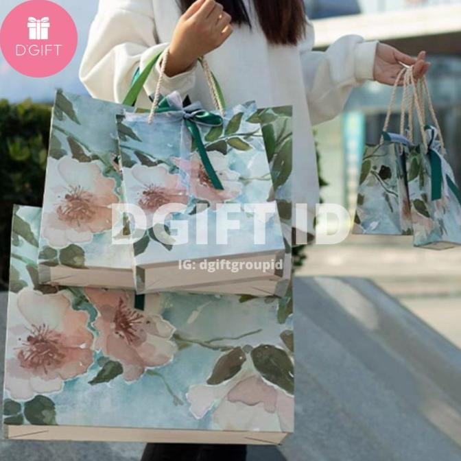 

GROSIR - 10pc Paper Bag Kado Kantong Tas Kertas Tas Belanja Goodie Bag
