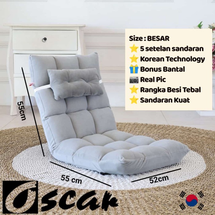 Kursi Lesehan, Kursi Lantai, Sofa Lipat, Sofa Lesehan, Sofa Mini