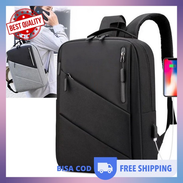 Backpack Pria Kuliah Terbaru Premium Import Traveling Ransel Cowok 2023 Tas Pris Laptop Distro Dewas