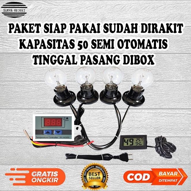 Paket Mesin Tetas Telur Otomatis / Mesin Penetas Telur Otomatis Siap