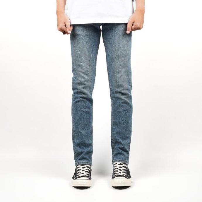 Eastwood Denim Pants Light Blue Whisker