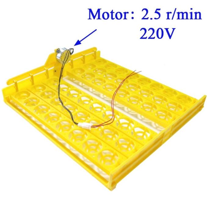 48 Egg Tray Motor Rak Pemutar Penetas Telur Mesin Tetas Inkubator 220V