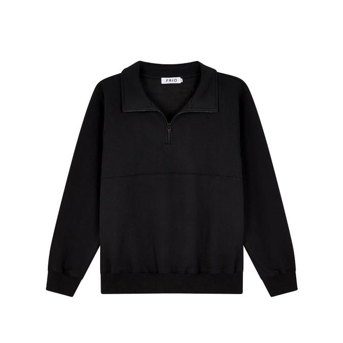 FRIO Half-Zip Sweatshirt | Black