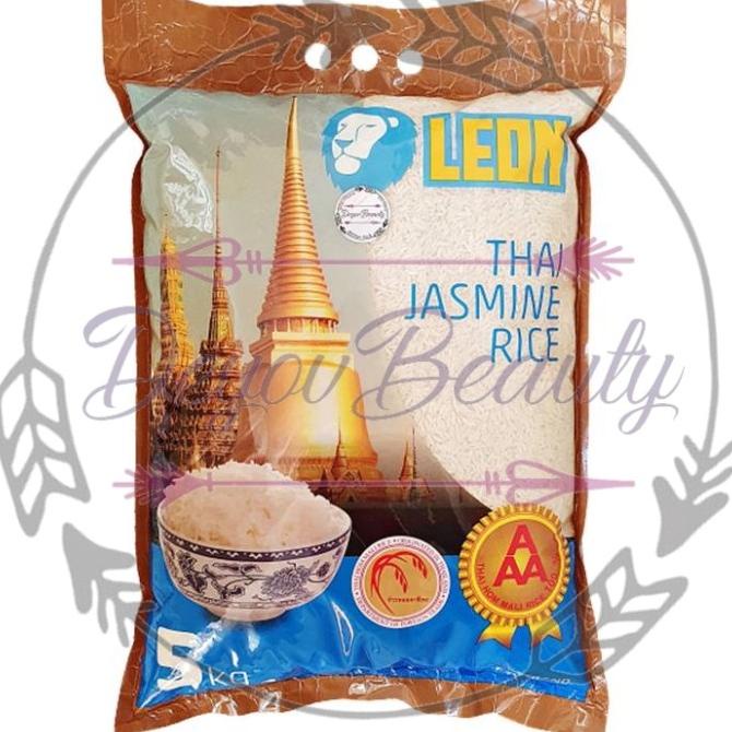

beras leon thai jasmine rice / thailand long grain super premium 5 kg