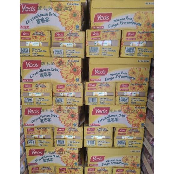 

Minuman yeos chrysanthemum kotak isi 24 Best Seller