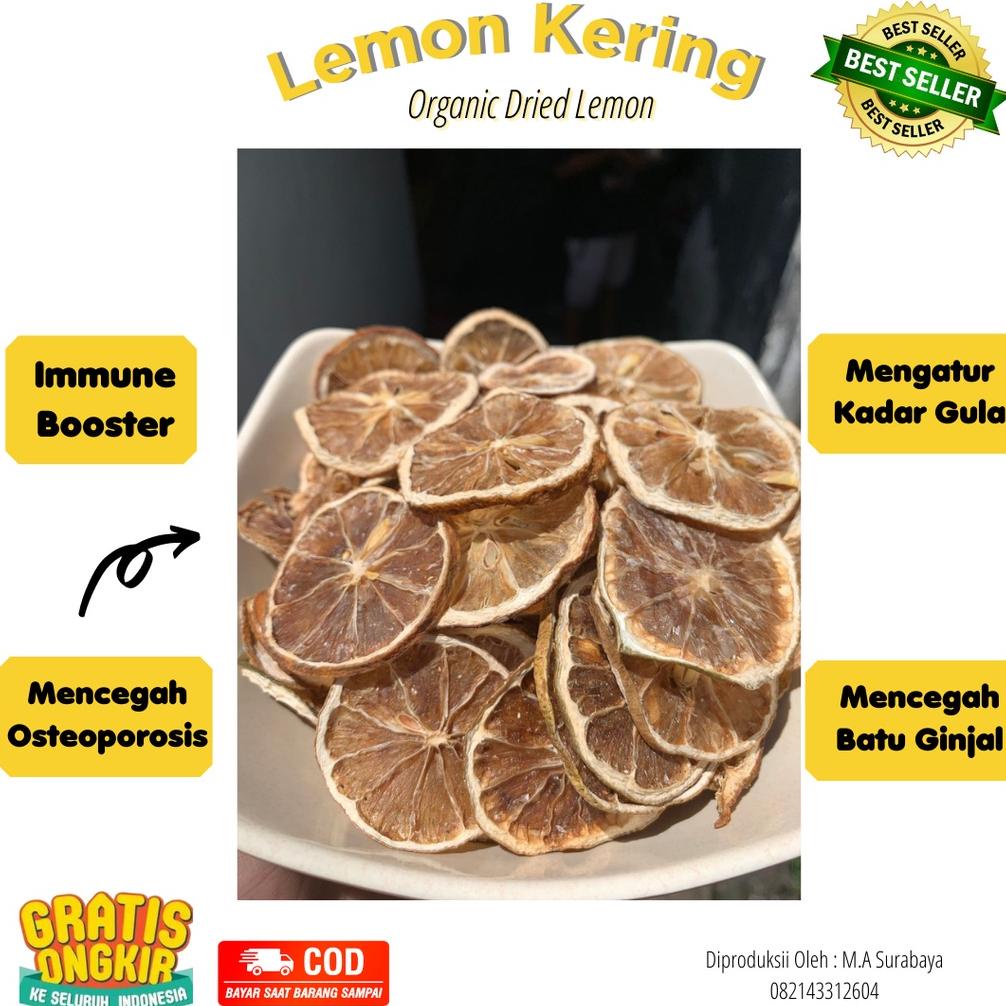 

DRIED LEMON SLICE 250 GRAM // LEMON KERING IRIS TIPIS Best Seller