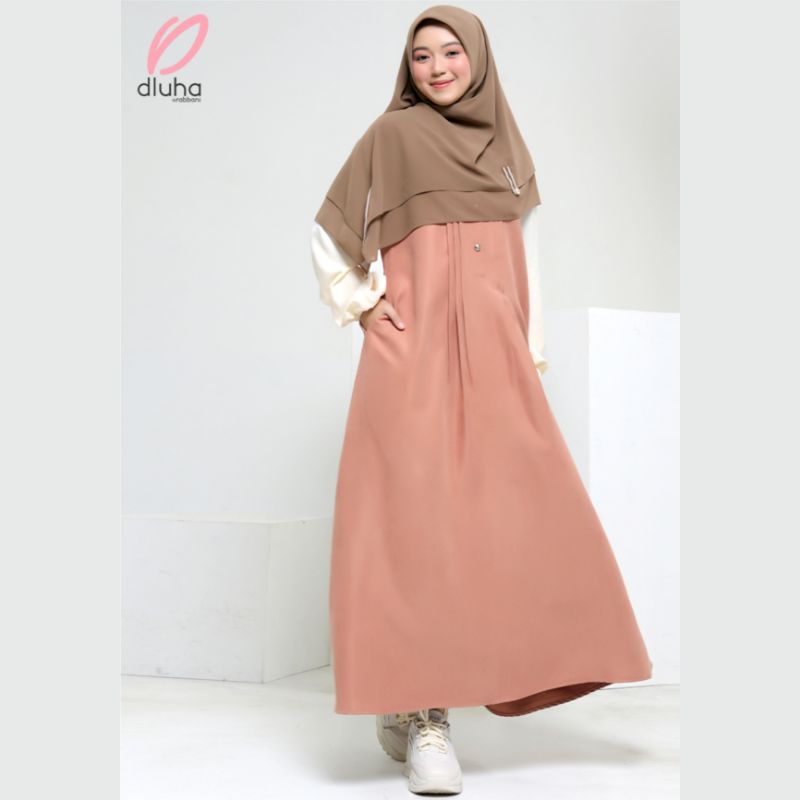 Dluha Is Rabbani- Dresslim Dara Leorra- Gamis Wanita Dewasa