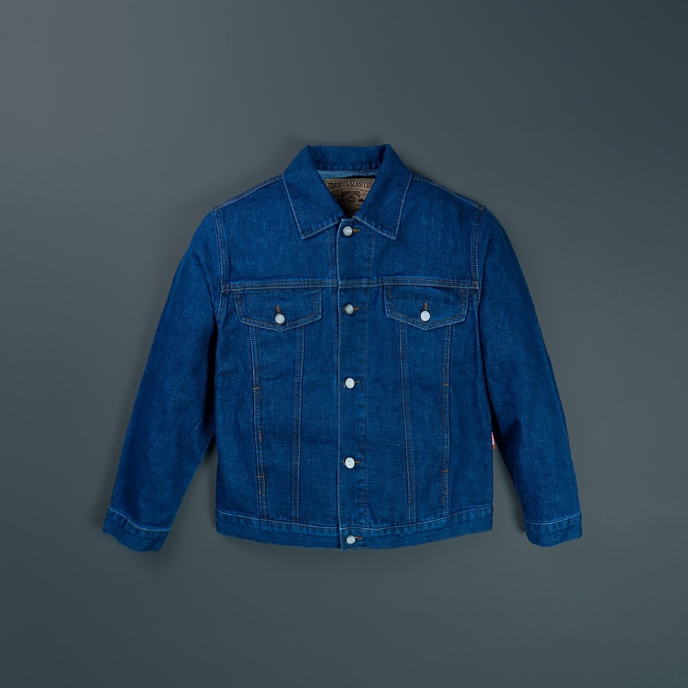 MURAH BANGET Jimmy and Martin - Blue Denim Basic Jacket - 2590