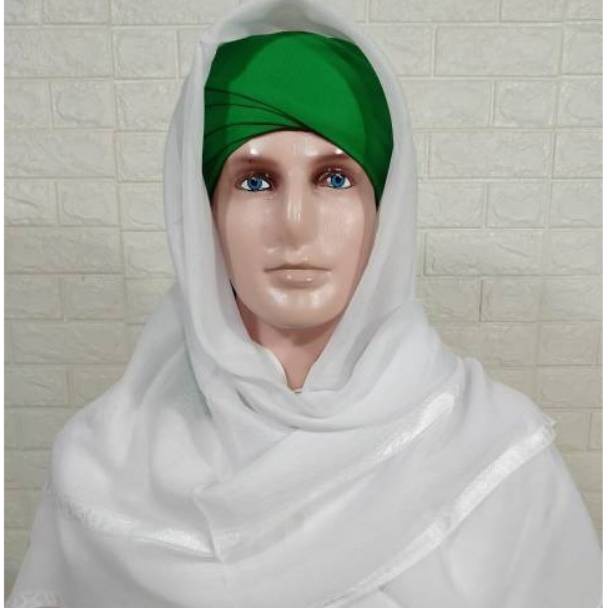 V771 Surban Segiempat Almas Arafat Jaguard Arifat Sorban Putih Polos Kiyai Habib ➫Harga Termurah