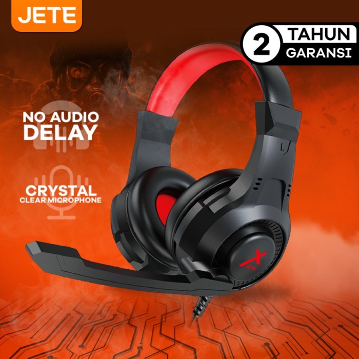 Headset Gaming JETE-X GA2 with Microphone - Garansi 2th