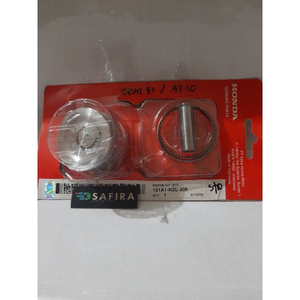 piston kit seher kit KZL beat fi scoopy fi spacy fi vario 110 Beat street KZL standar