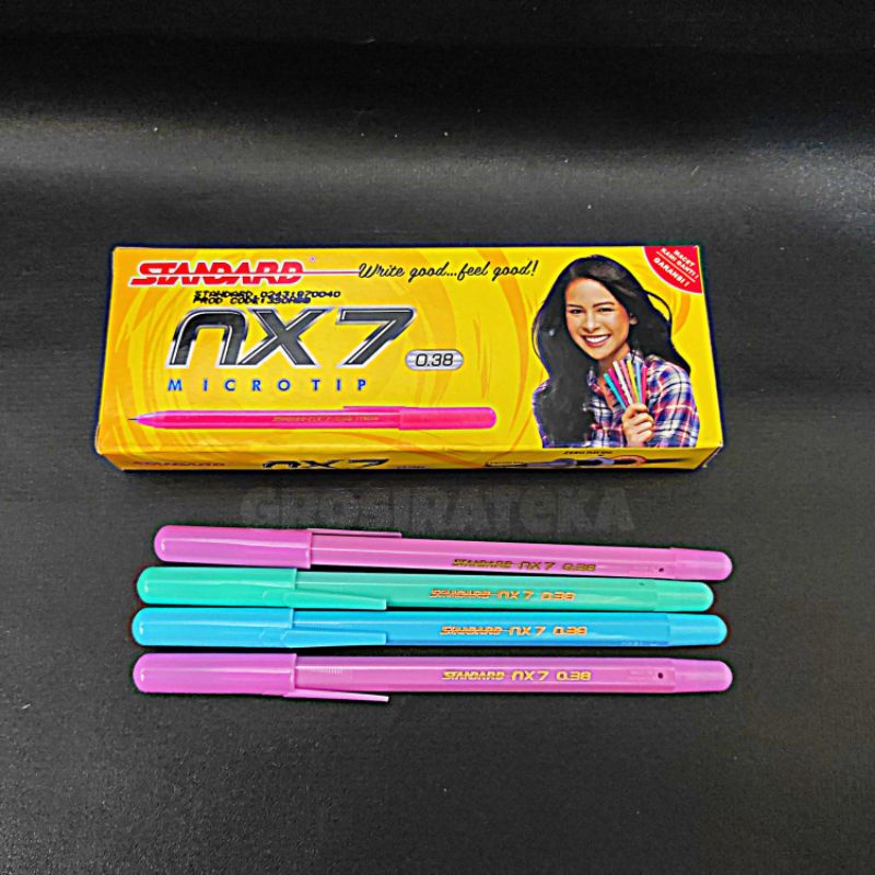 

BALLPOINT, BOLPEN, POLPEN, PULPEN, BP STANDARD NX7 HITAM