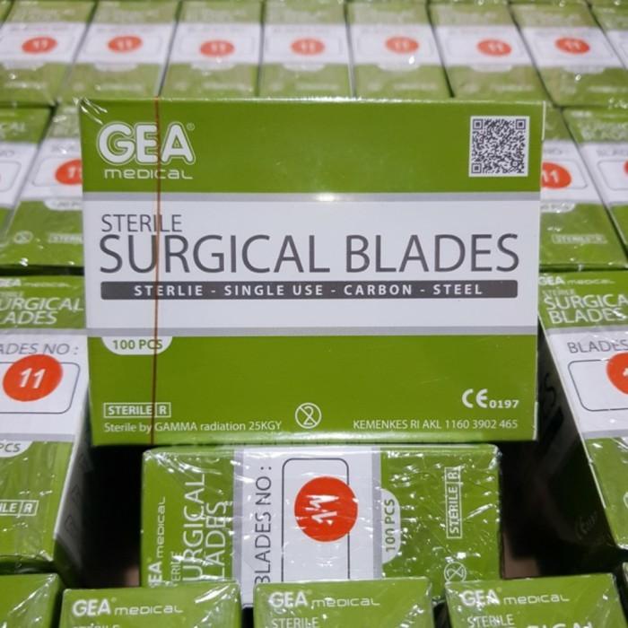 Bisturi No 10 11 15 20 21 22 23 24 Pisau Bedah Surgical Blade Blades