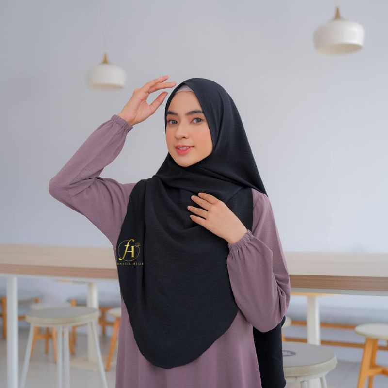 pashmina curve cringkle air flow - pashmina oval cringkle - fanalia hijab