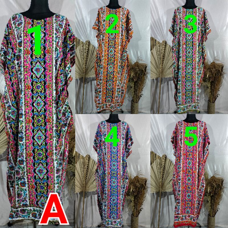 KENCANA UNGU ORI LONGDRESS  KALONG LD 130 CM LABEL HIJAU