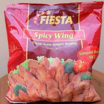 

Fiesta Spicy Wing / Sayap Ayam dengan Bumbu 500g