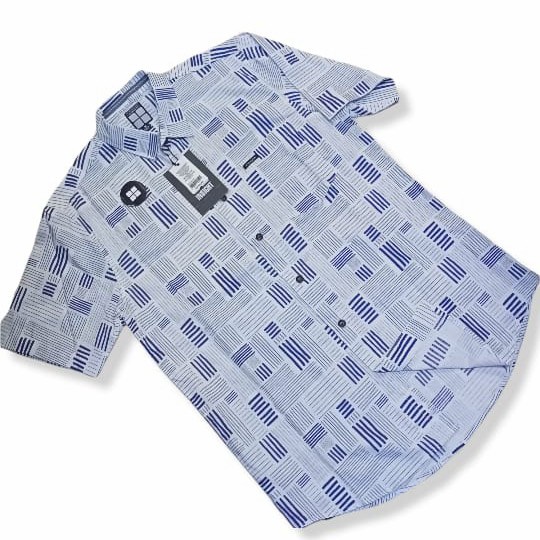 Kemeja Pendek Pria Insight Import Original - Kemeja Kasual Pendek