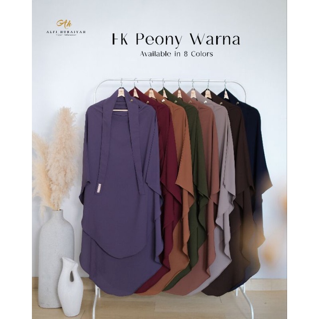 French Khimar Peony dan FK lady jumbo by alfi huraiyah