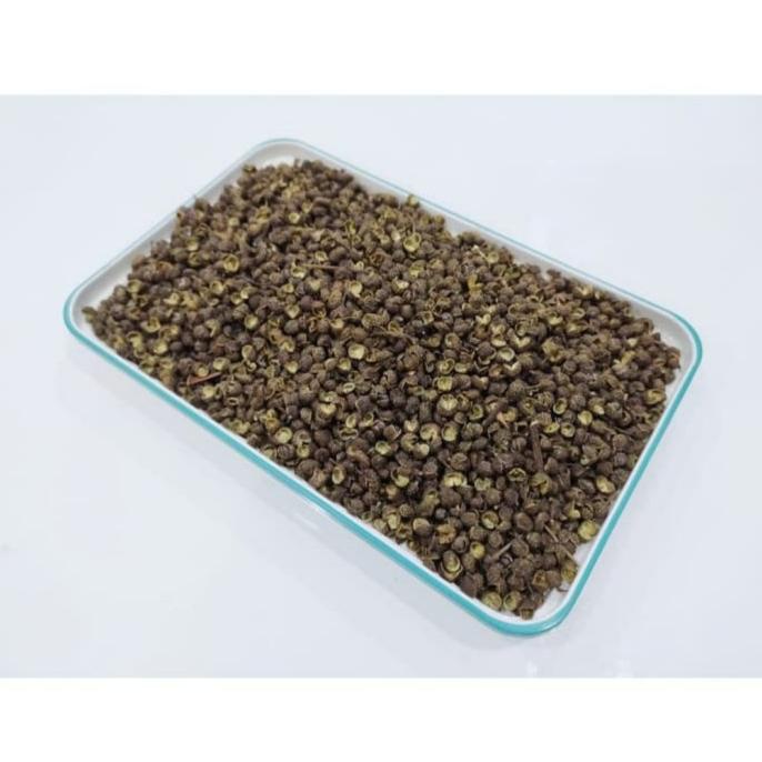 

Lada Hijau sichuan peppercorn 100 gr Mala Sechuan Andaliman