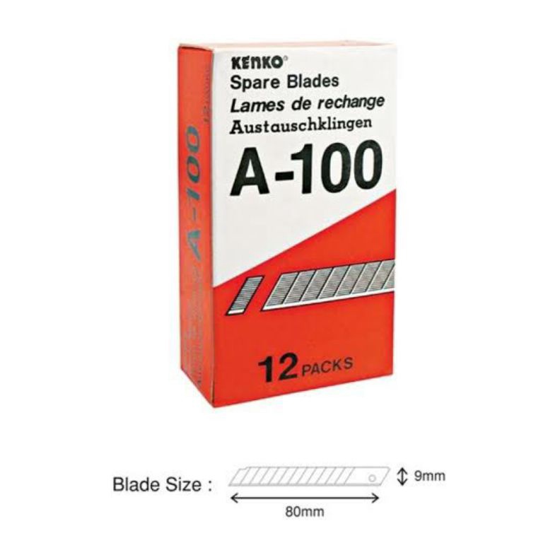 

DO5895 isi cutter kenko A100 1 LUSIN (TERMURAH) blfby