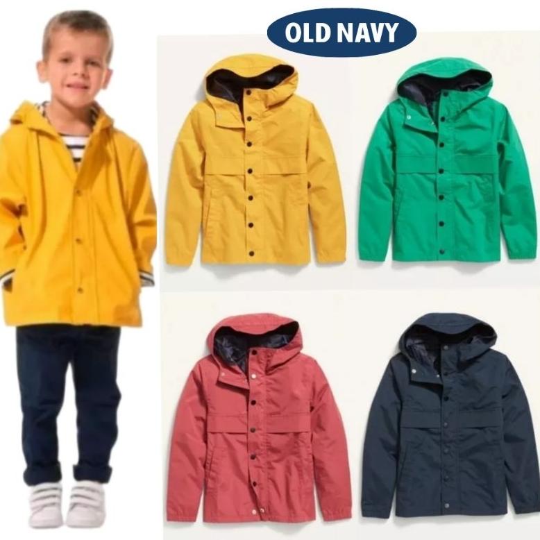LARISS OldNavy Windbreaker Hoddie Parka Unisex Boys and Girls Jacket / Jaket Anak Perempuan dan Laki