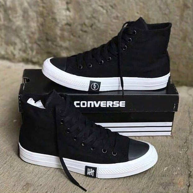 Viral Sepatu Convers95 All Star Flash Petir Tinggi Sepatu Kasual Sekolah Pria Wanita Kerja Santai Hi