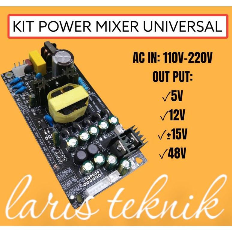 Ready Psu Mixer Audio Universal Kit Power Supply Mixer