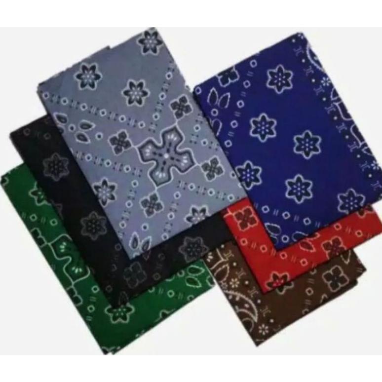 Terbaik Masker/Slayer/Bandana Motif Batik Harga Grosir