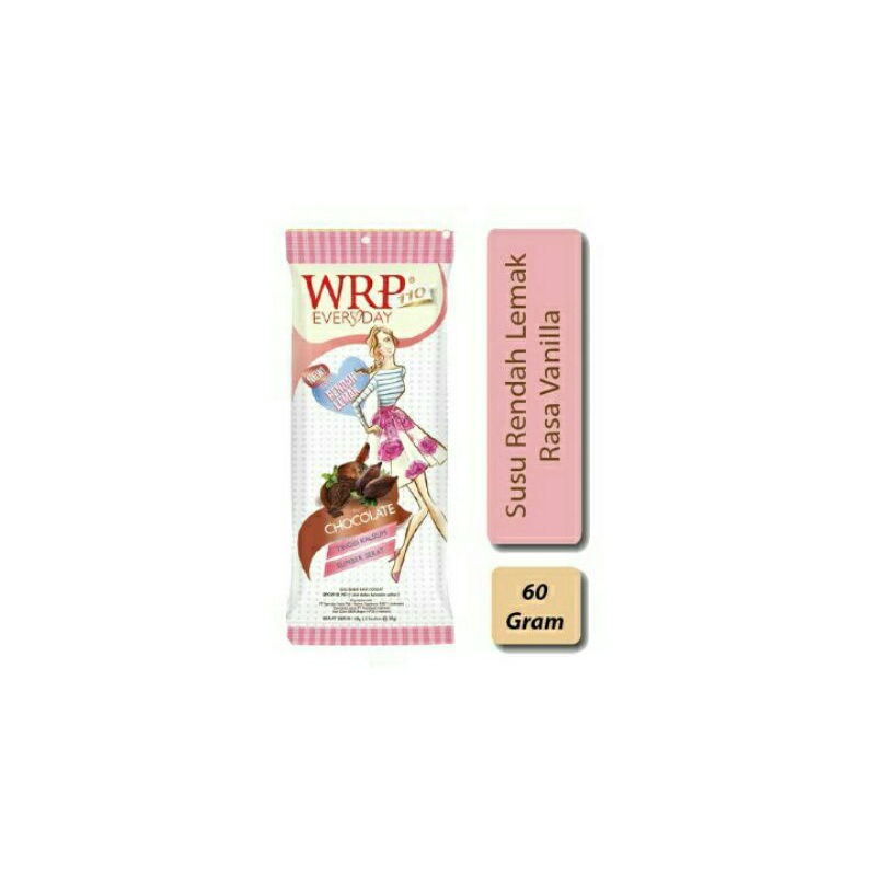 Wrp Everyday Low Fat Milk Chocolate 2x30g