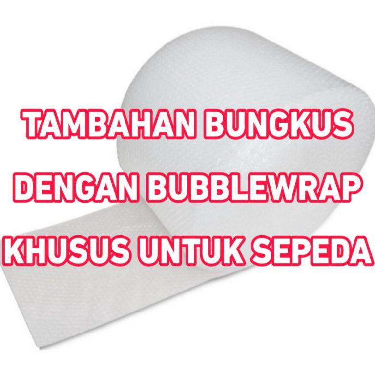 

COD Packing Bubblewrap Tambahan Untuk Sepeda Laris =O