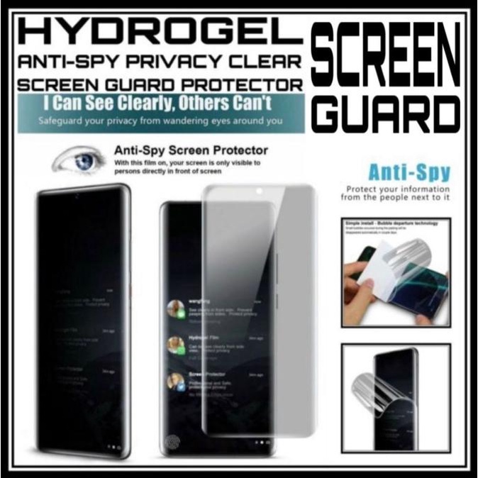 Samsung Galaxy S21 Fe / S21Fe Hydrogel Spy Screen Anti Gores Protector