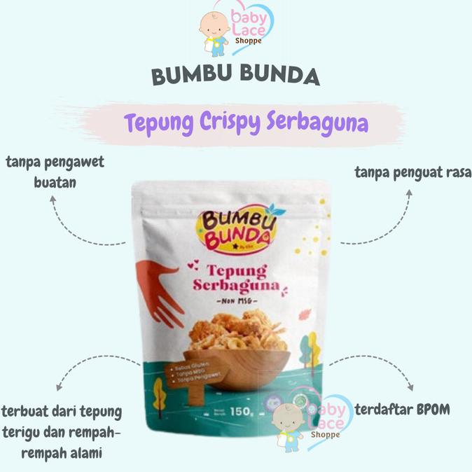 

*#*#*#*#] Bumbu Bunda Elia Tepung Crispy Non MSG / Tepung Bumbu Serbaguna Non MS