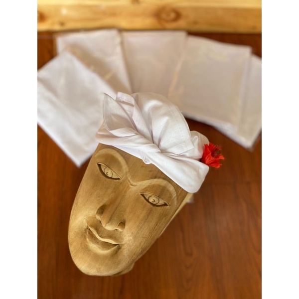 Udeng Putih Lembaran