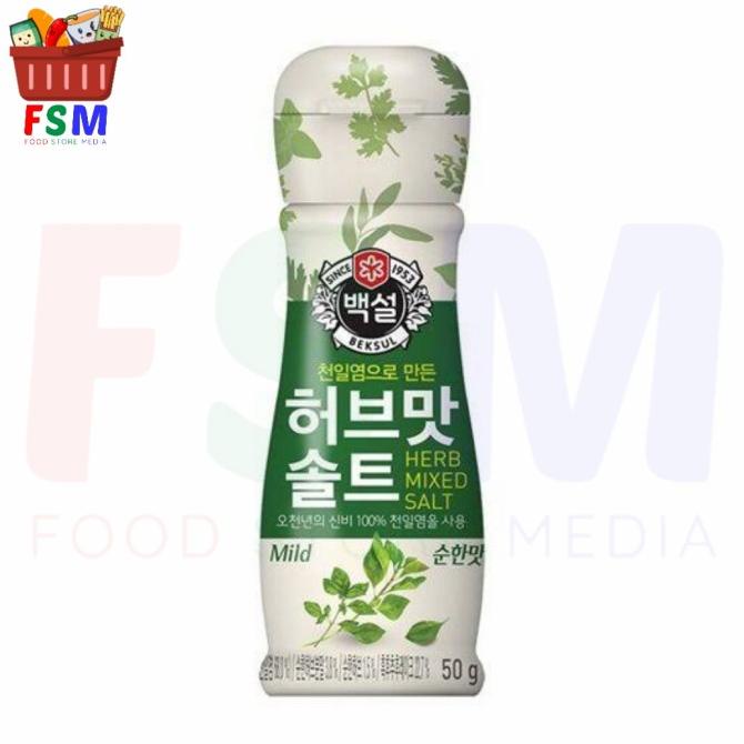 

$+$+$+$+] Beksul Seasoning Herb Salt - Bumbu Rempah Garam - 50gr