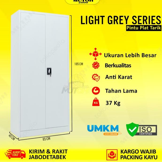 

Lemari Arsip Filing Cabinet Besi 2 Pintu Full Plat - Swing Plat ---NEW READY---