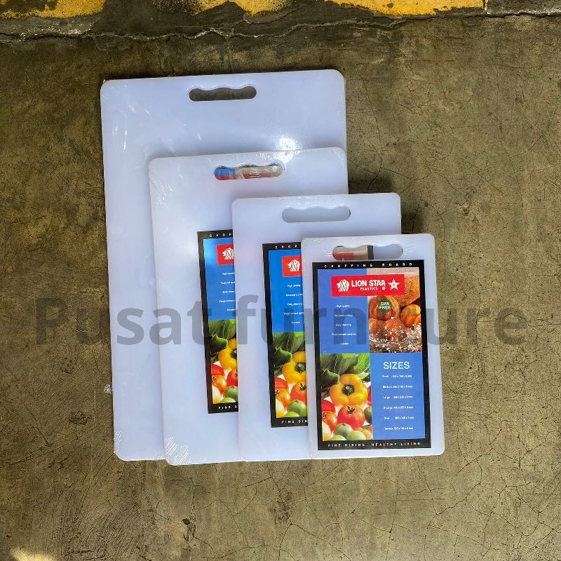 Lion Star - Talenan Plastik Chopping Board Lion Star Ukuran S-M-L-XL / Talenan Lion Star