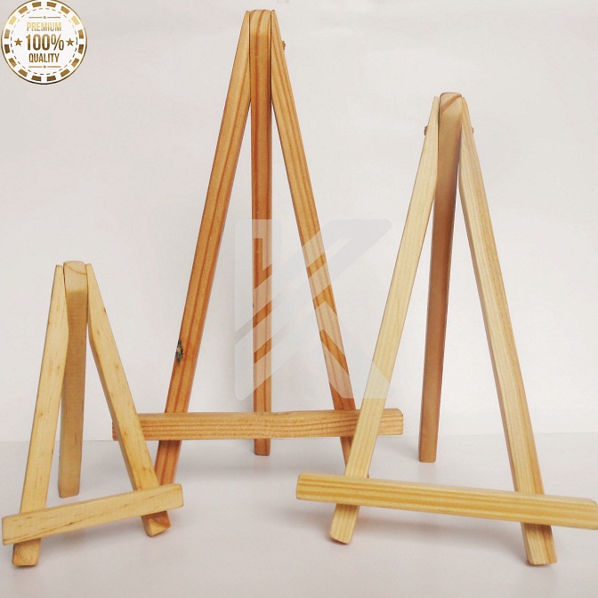 

M8J Wooden Easel - Stand Lukis Kayu Pinus Terkini