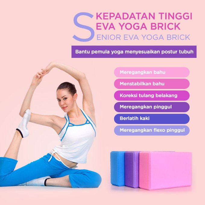 Holiven Yoga briks kepadatan tinggi