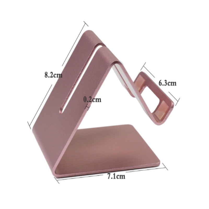 Holiven Stand Holder Smartphone HP Tablet Alumunium Meja 7.5 cm