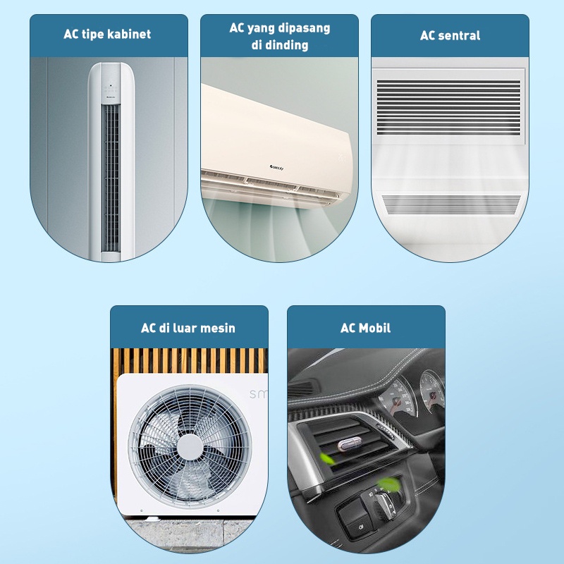 Holiven Cairan Pembersih Penyegar AC 500ml