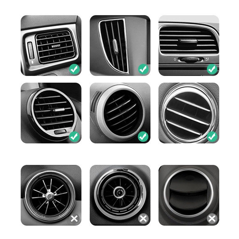 Holiven Smartphone HP iPhone Android Car Holder dengan Wireless Charger