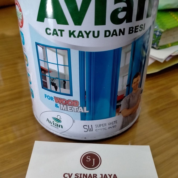 (Q»AU.✓] Cat Kayu dan Besi Merk Avian 1kg ALL WARNA / Cat Minyak Avian 1 kg / Avian 1kg / Cat Minyak Avian top.produk