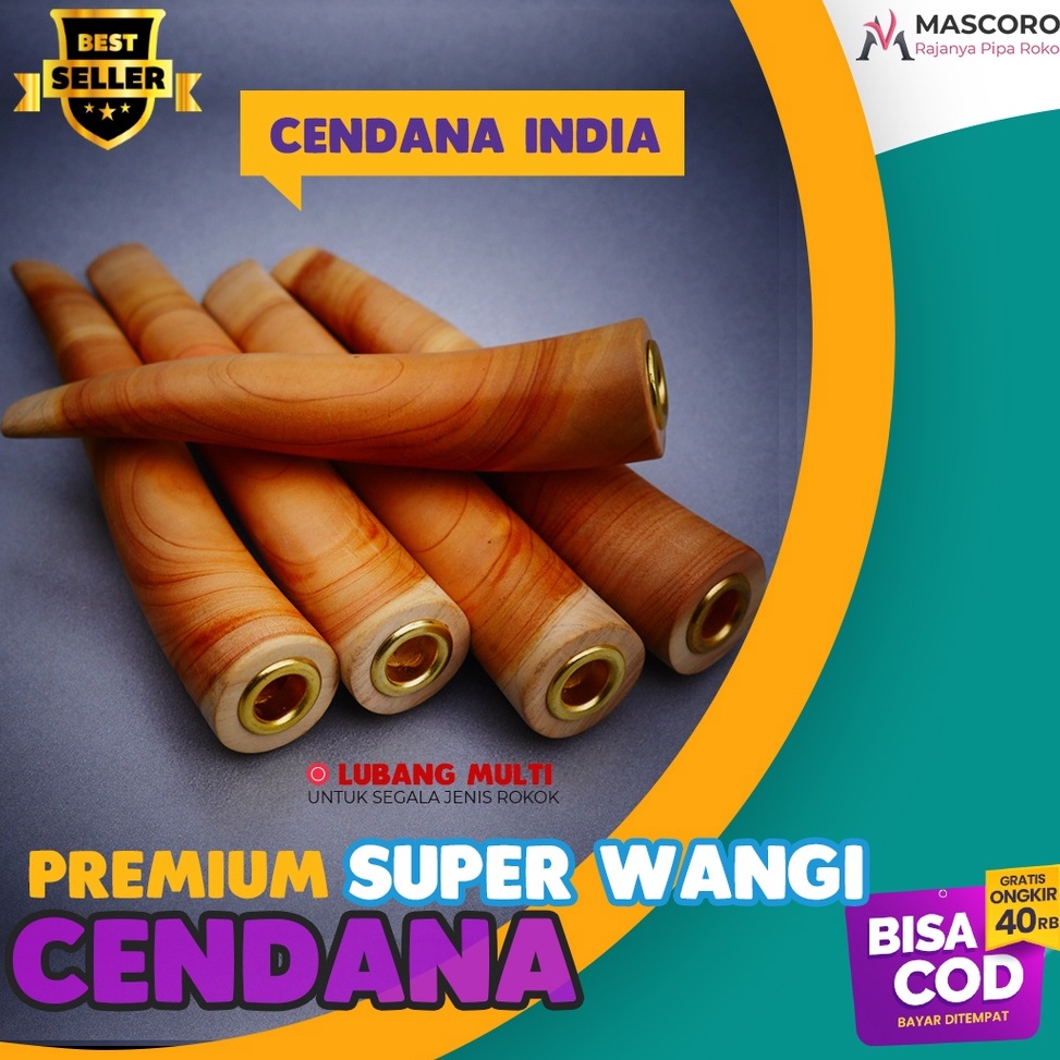 [TMS] pipa rokok kayu cendana india paling enak once padudan roko super wangi diatas once gaharu - b