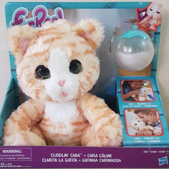 furreal friends /furreal kucing/fur real/kucing mainan/cuddlin cara