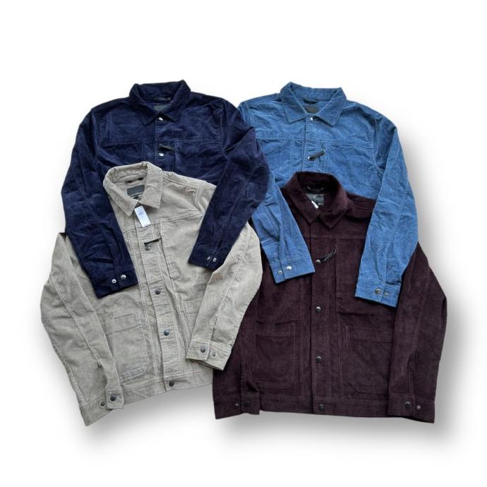 Sale Now Banana Republic Corduroy Trucker Jacket Stretch Original Pria Denim Limited Edition